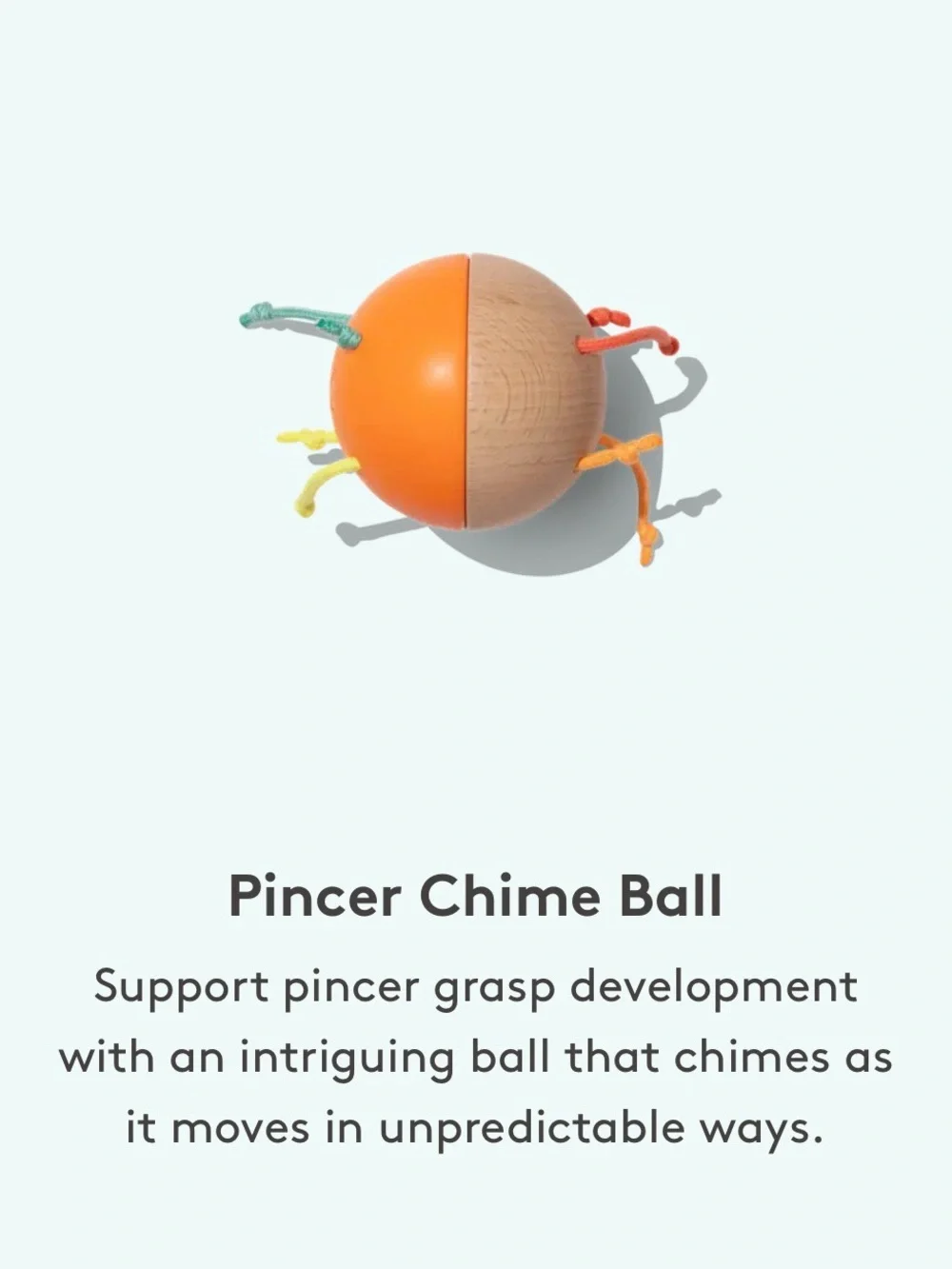 Lovevery Pincer Chime Ball & First Blocks Set Bundle